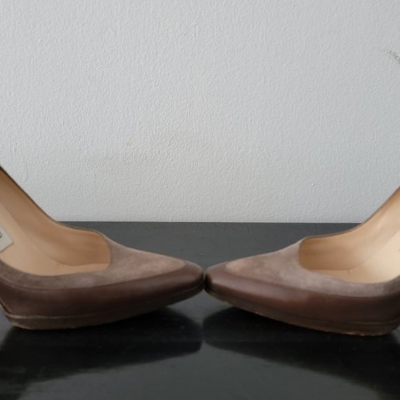 Jimmy Choo Brown suede/leather Sandals - Picture 6 of 9